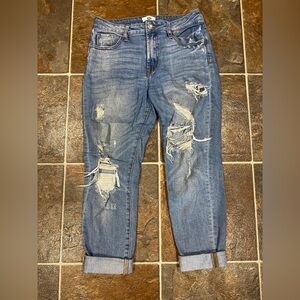 L&M Distressed Skinny Jeans